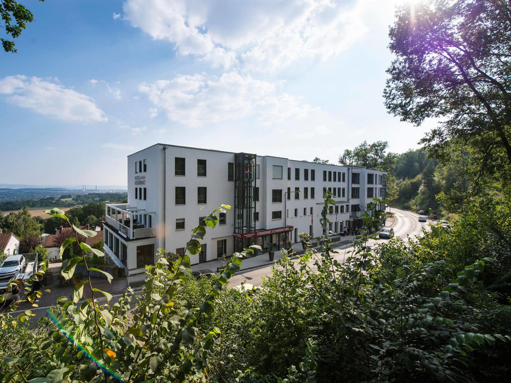 Design-Konferenzhotel & Restaurant Steinernes Schweinchen Kassel Buitenkant foto
